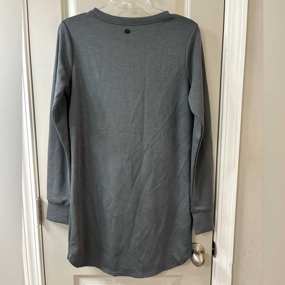GAIAM Charcoal Long Sleeve Dress NWOT - Picture 5 of 8